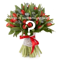 Buchet din lalele in orice numar sau culoare 2